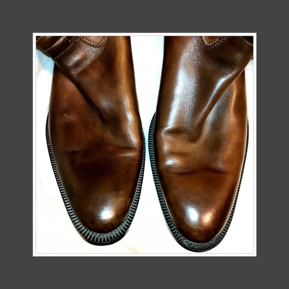 Gucci Other - GUCCI MEN’S BOOTS - COLOR: CHOCOLATE. SIZE: 8 1/2.